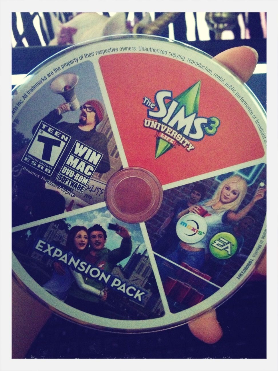 Playing sims 3