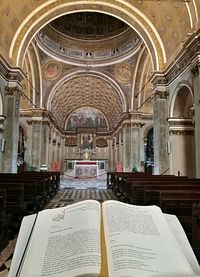 Interior of cathedral