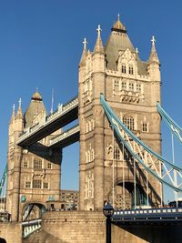 Low angle view of london bridge