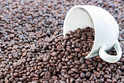 Close-up of coffee beans