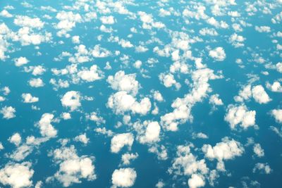 Low angle view of clouds in sky