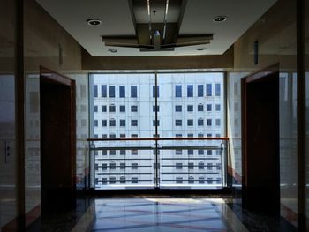 Corridor of building