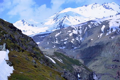 Mount kazbegi or mkinvartsveri is the third highest mountain in georgia and is surrounded 