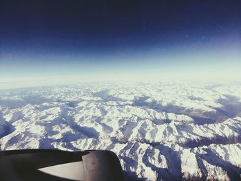 Aerial view of landscape