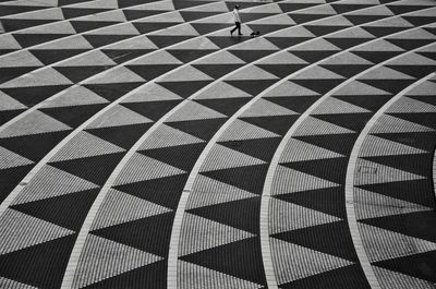 Full frame shot of tiled floor