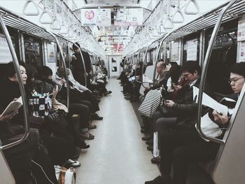 Train at night