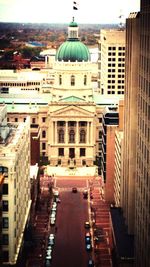 Buildings in city