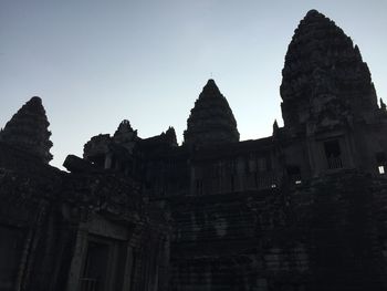 Low angle view of a temple