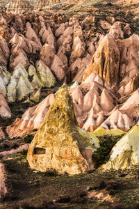 Rocks on rock formation