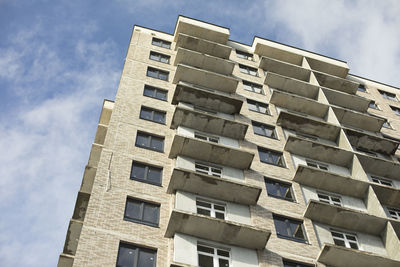 Low angle view of building against sky