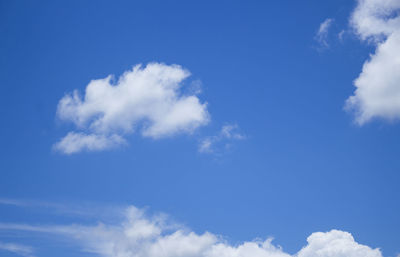 Low angle view of clouds in sky