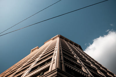 Low angle view of building against sky