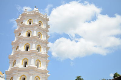 Low angle view of cathedral against sky
