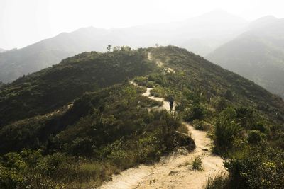 Scenic view of mountains