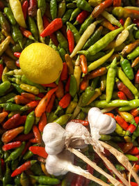 Full frame shot of vegetables
