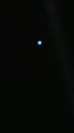 Low angle view of moon in sky