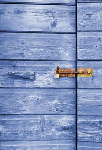 Full frame shot of wooden door