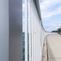 Panoramic shot of water against sky