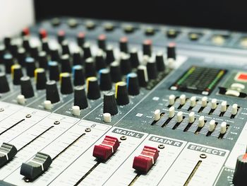 Close-up of computer keyboard