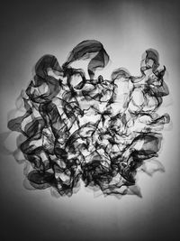 Close-up of decoration against white background