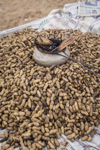 Close-up of food on market