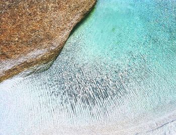 Close-up of rippled water