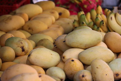 Full frame shot of food for sale at market