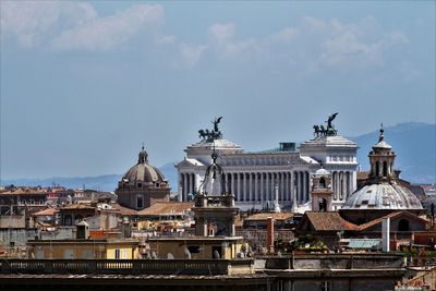 View of buildings in city