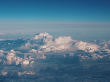 Scenic view of clouds in sky