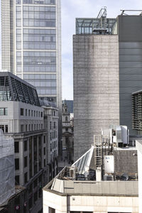 City buildings against sky