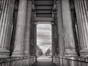 Corridor of building