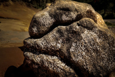 Close-up of rock