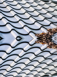 Full frame shot of roof tiles