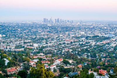 Aerial view of cityscape