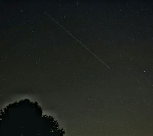 Low angle view of starry sky