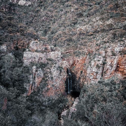 Full frame shot of rock formations