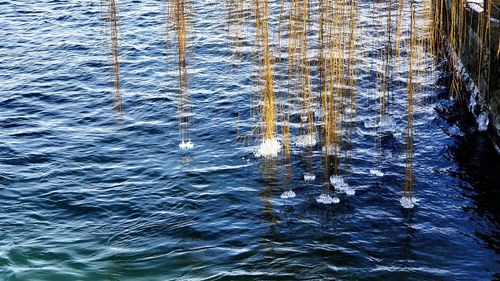 Full frame shot of rippled water