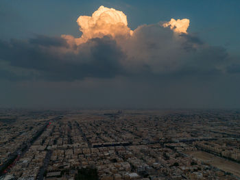 Aerial view of cityscape