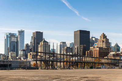 Buildings in city