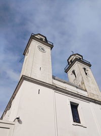 Low angle view of building against sky