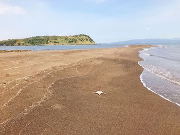 View of beach against sky