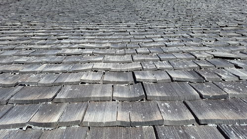 Full frame shot of cobblestone