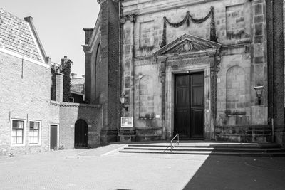 Exterior of historic building