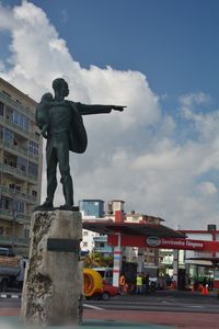 View of buildings in city