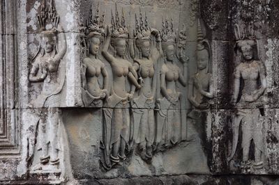 View of buddha statue