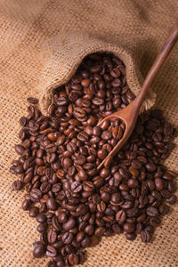 Close-up of coffee beans