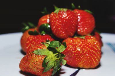 Close-up of red fruit