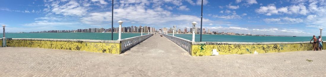 Reflection of clouds in water