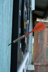 Close-up of shopping cart