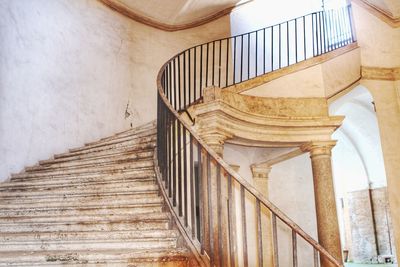 Low angle view of staircase